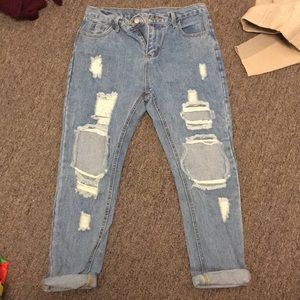 Ripped jeans